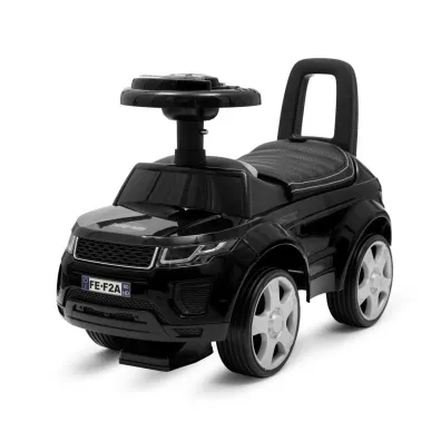 Jeździk SUV ekoskóra Prime czarny Baby Mix