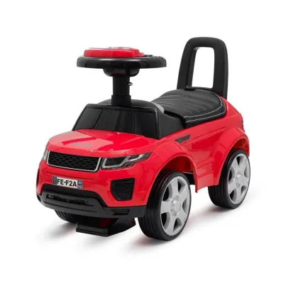 Jeździk SUV ekoskóra Prime czerwony Baby Mix