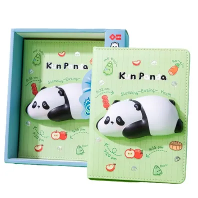 Squishy Notatnik Panda miękka okładka 96 stron