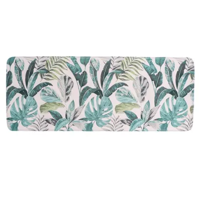 Mata łazienkowa Jardin 45x120 liście