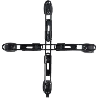 Esschert Design Metalowy wózek pod donicę regulowany 34-42 cm