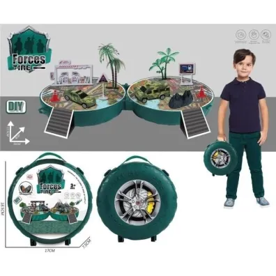 Zestaw pojazdów straż leśna Merkpol