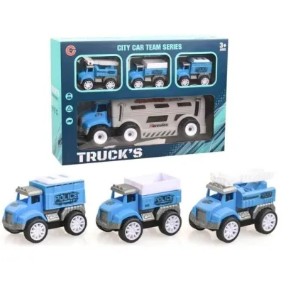 Zestaw aut policyjnych z napędem Merkpol