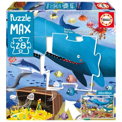 Puzzle XL 28 Podwodne zwierzęta Educa