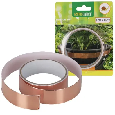 Taśma miedziana odstraszająca ślimaki 3 m