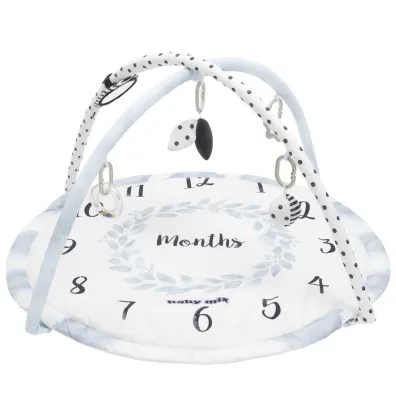 Mata edukacyjna miesiące biała Baby Mix