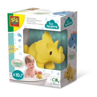 Zabawka do kąpieli Triceratops 100% naturalny kauczuk Ses Creative