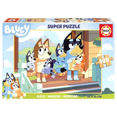 Puzzle drewniane 100 Blue Educa