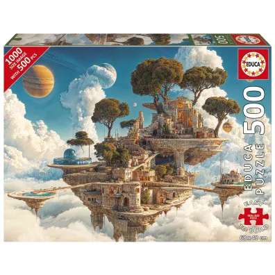 Puzzle 500 Królestwo w chmurach Educa