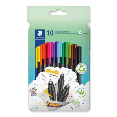 Staedtler Cienkopis Triplus 10 kolorów 0,3mm