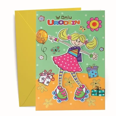 Karnet urodzinowy