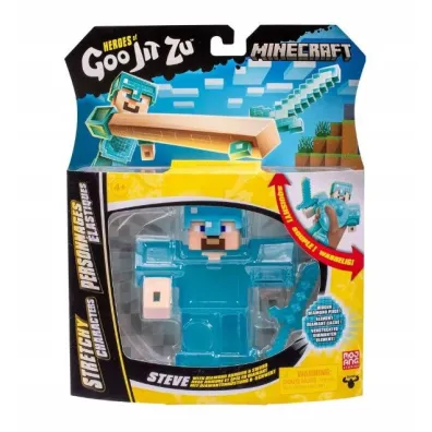 Goo Jit Zu Minecraft Steve Stretchy