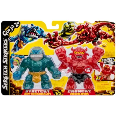 Goo Jit Zu 2pak Sir Thrashalot i Redback