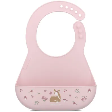 Mepal Śliniak silikonowy z kieszonką Mio Fairy Garden 108034565406