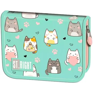St. Majewski Piórnik 2 komorowy bez wyposażenia Charming Cats