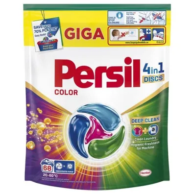 Persil Kapsułki do prania tkanin Discs 4 in 1 Color 68 szt.