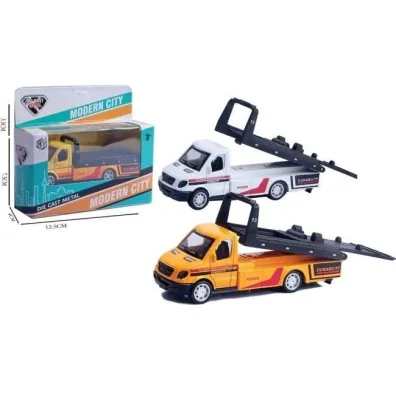 Auto metalowe z napędem 1:38 MIX Merkpol