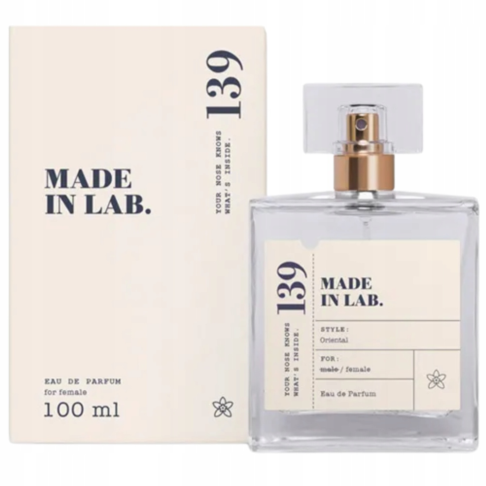 Made In Lab 139 Woman EDP Woda Perfumowna Damska Zmysłowa Orientalna 100ml