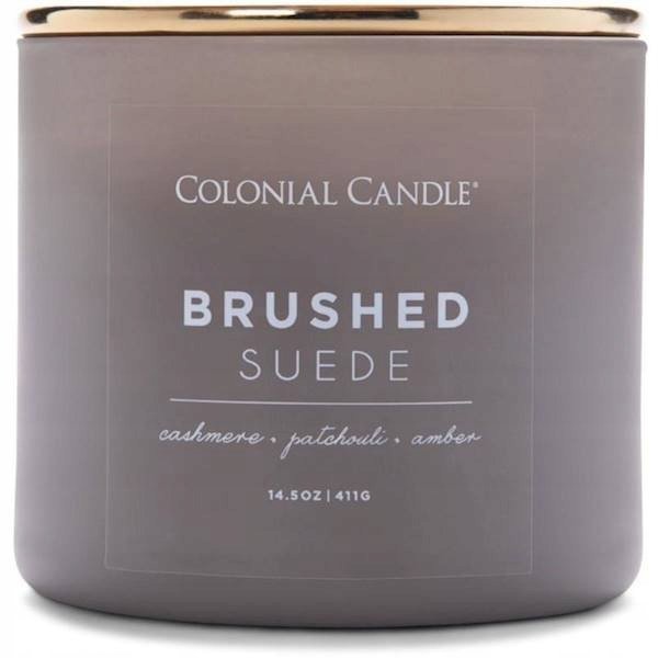 ŚWIECZKA zapachowa POP OF COLOR Brushed Suede 411g