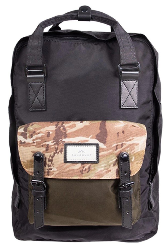 Plecak Doughnut Macaroon Large Tarzan Series Black x Army 20L