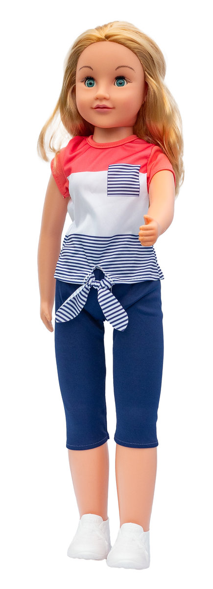 SMILY PLAY Duża lalka chodząca 70 cm księżniczka