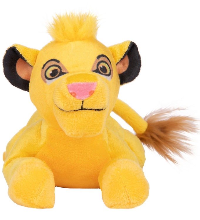 DUŻA PRZYTULANKA SIMBA Z DŹWIĘKIEM LEŻĄCY KRÓL LEW DISNEY PLUSZAK MASKOTKA - 20cm
