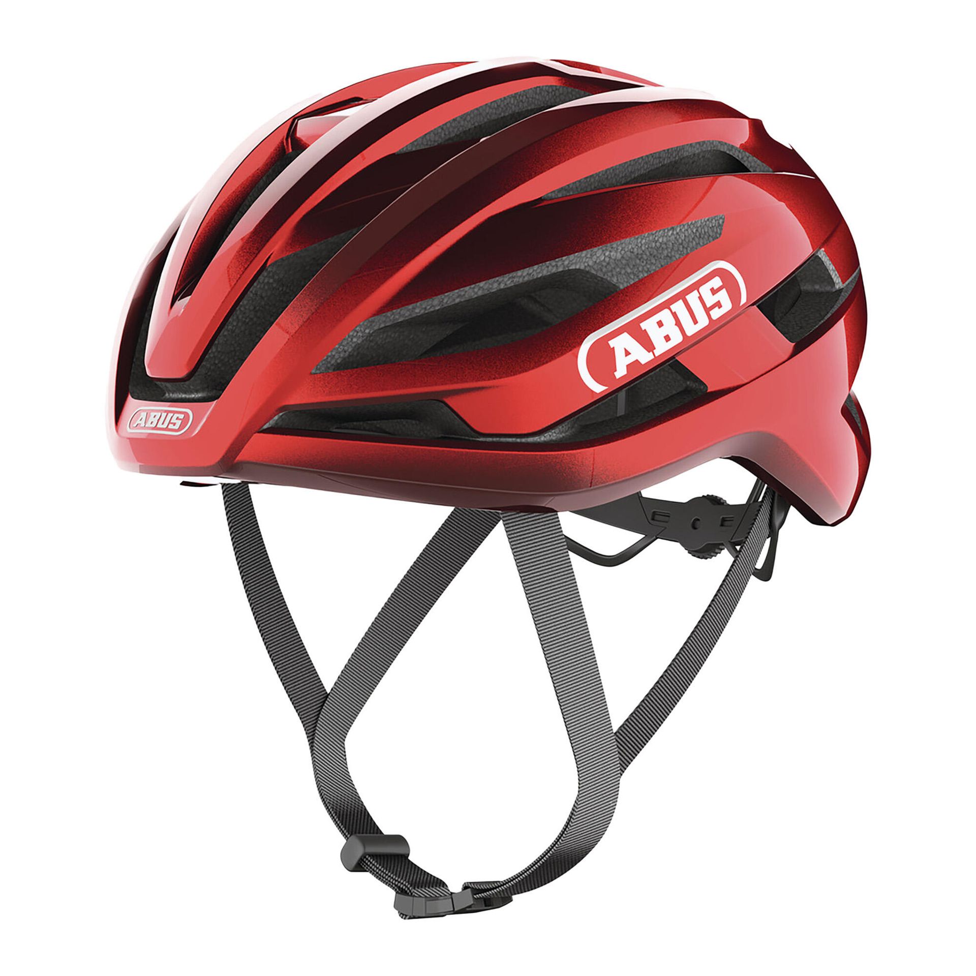 Kask rowerowy szosowy ABUS StormChaser ACE - lekki kask rowerowy do wyścigów rowerowych, wycieczek szutrowych i przełajowych - dla mężczyzn i kobiet - rozmiar M, czerwony
