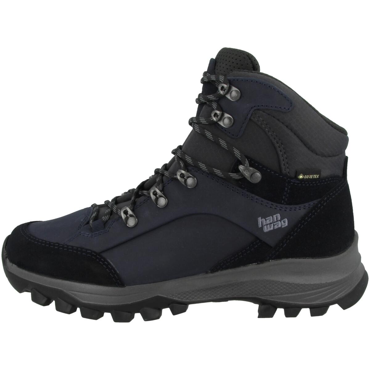 Buty damskie Hanwag Banks Lady GTX Rozmiar butów (UE): 40 / Kolor: czarny/niebieski