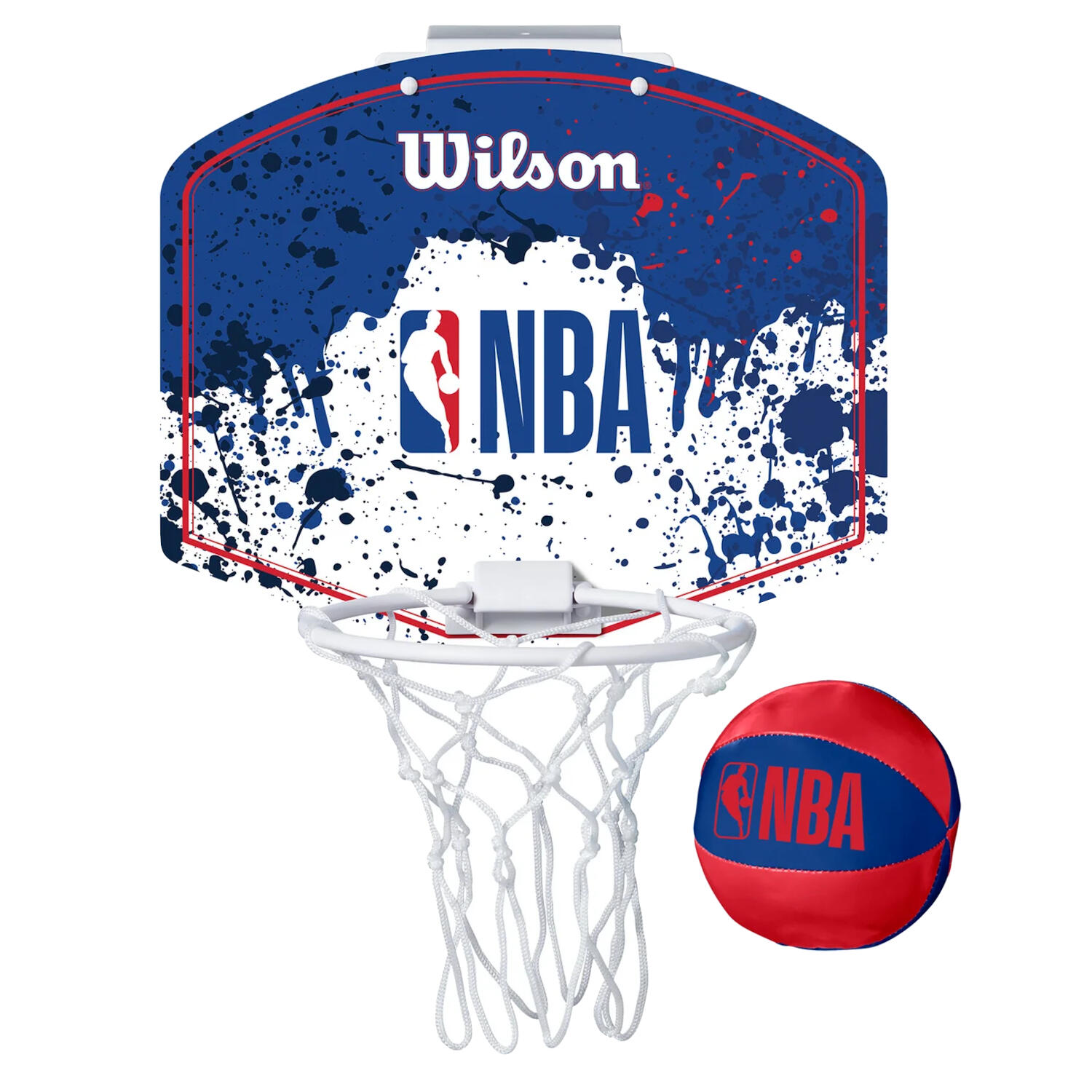 Zestaw do mini-koszykówki Wilson NBA Team Mini Hoop BLGY