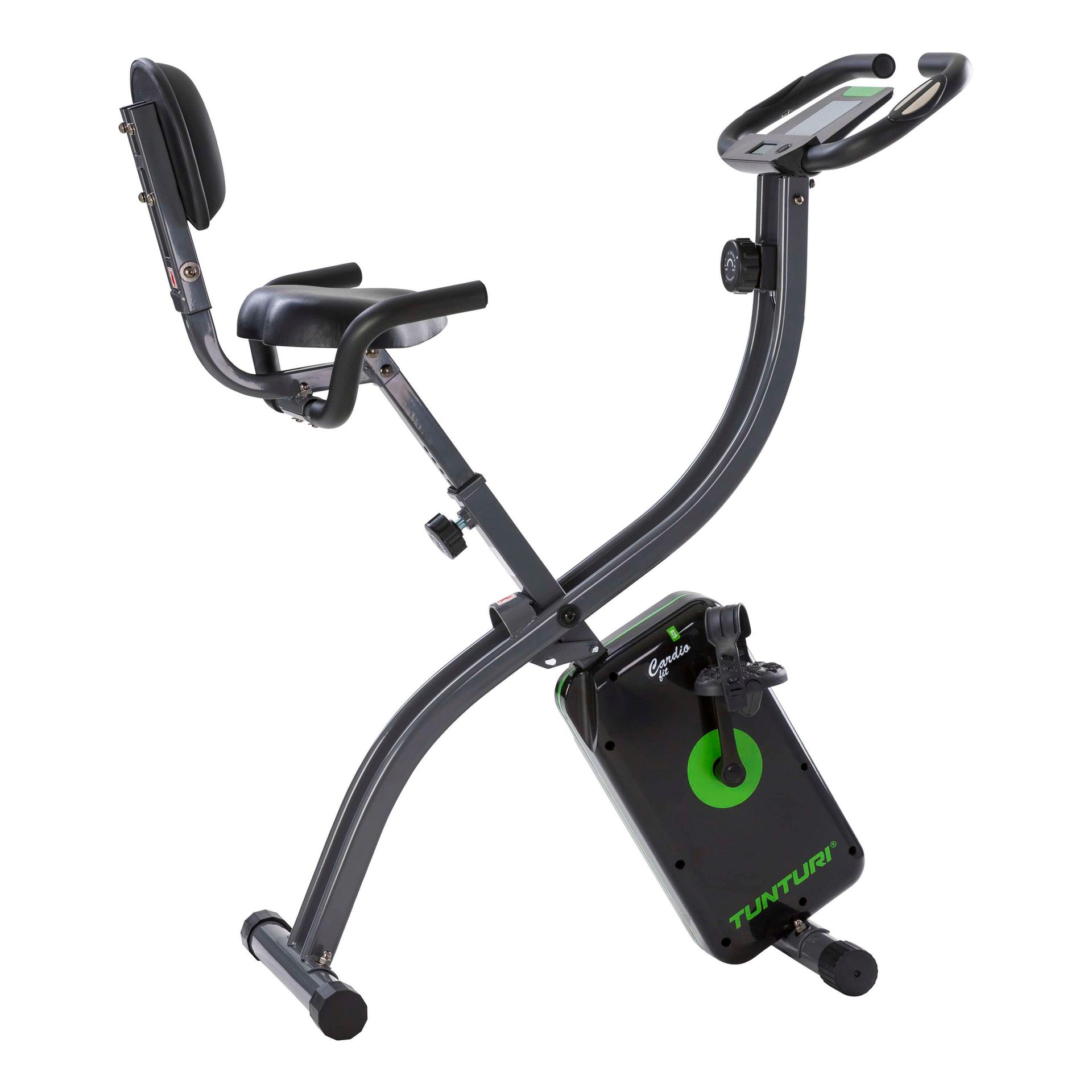 Tunturi Cardio Fit B25 X-Bike with BR urządzenie do treningu domowego, czarna, One Size 17TCFB2250