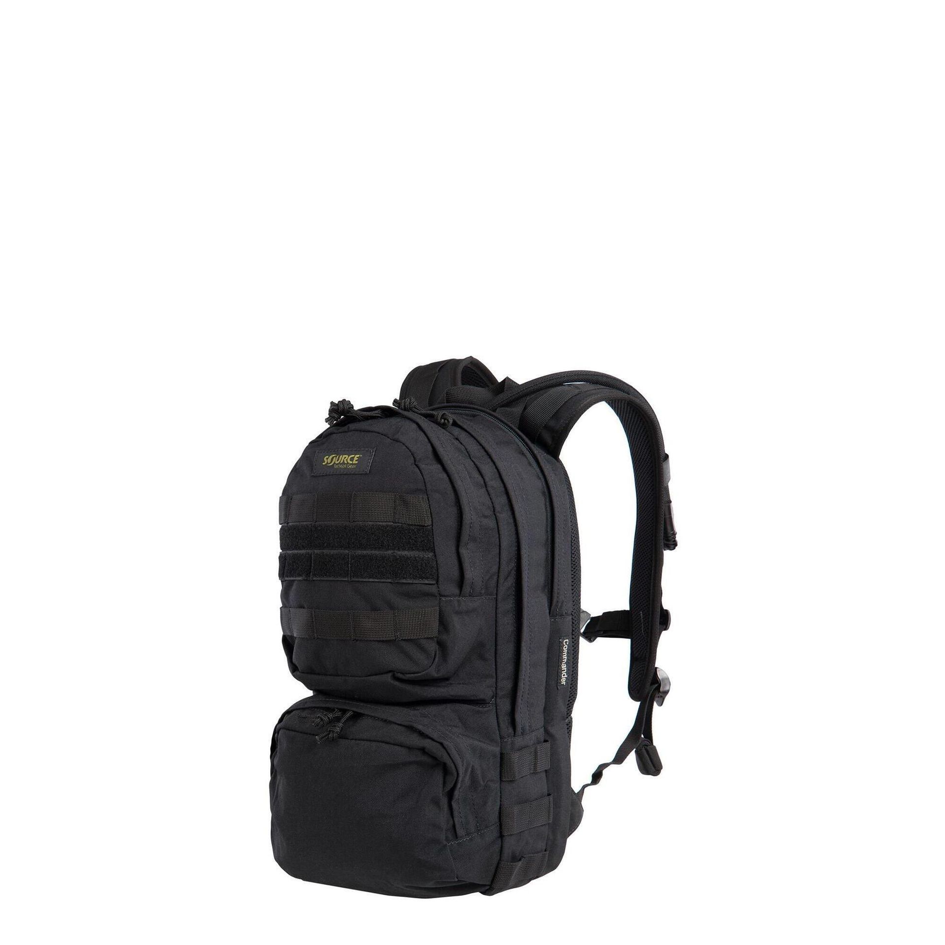 Source Commander 10 L + (3 L) plecak z plecaki do picia rozmiar uniwersalny, czarny, w rozmiarze uniwersalnym 4010530103
