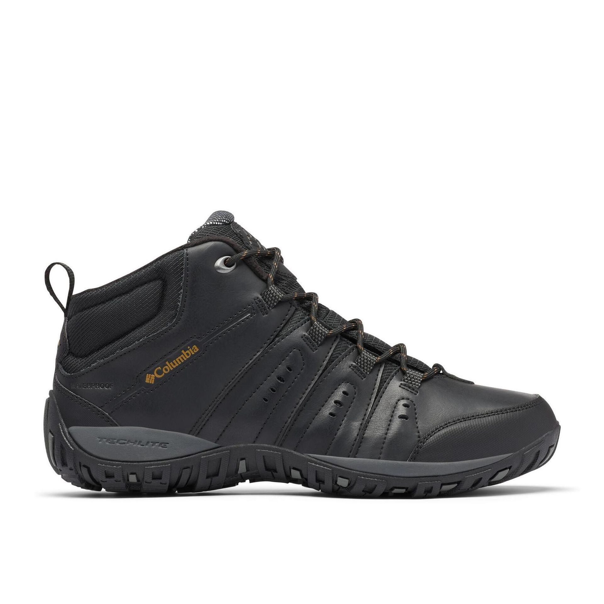 Buty trekkingowe męskie wodoszczelne Columbia Woodburn II Waterproof Omni-Heat 2105171010 42.5 (9.5US) Czarne (195981547221)