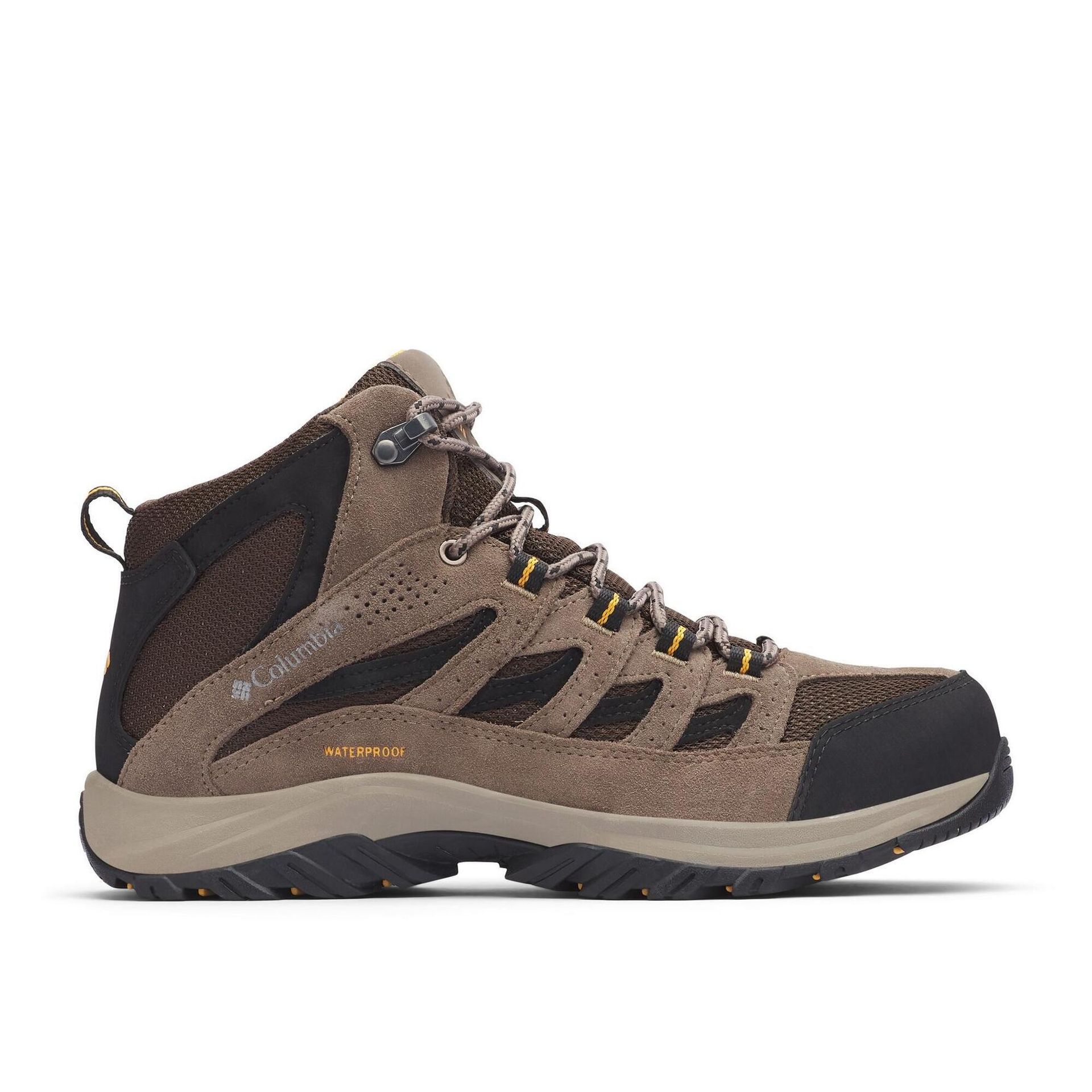 Buty trekkingowe męskie Columbia Crestwood Mid Waterproof 2100641231 41.5 (8.5US) Brązowe (195981558869)