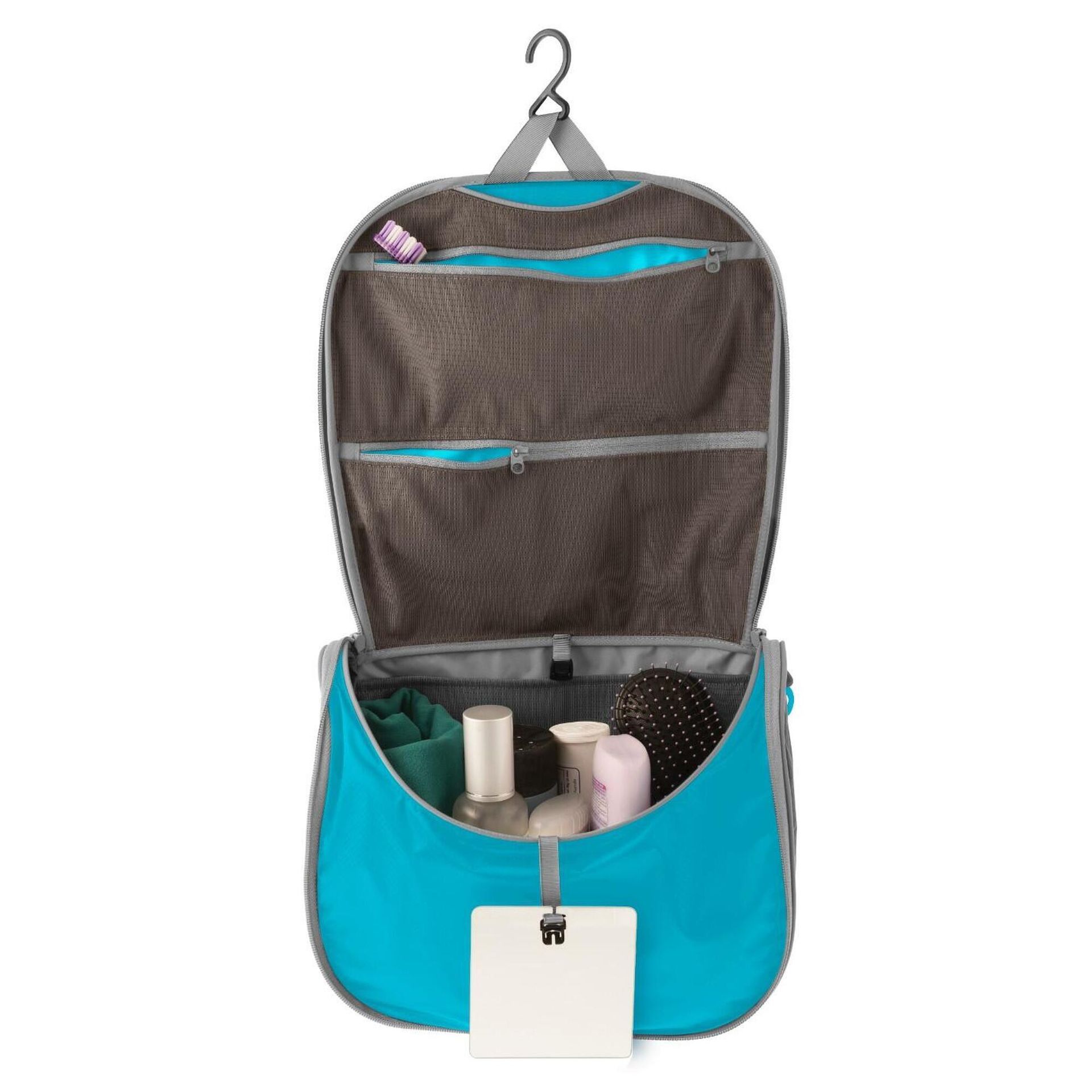 Kosmetyczka podróżna Sea To Summit Ultra-Sil Hanging Toiletry Bag Blue Atoll S