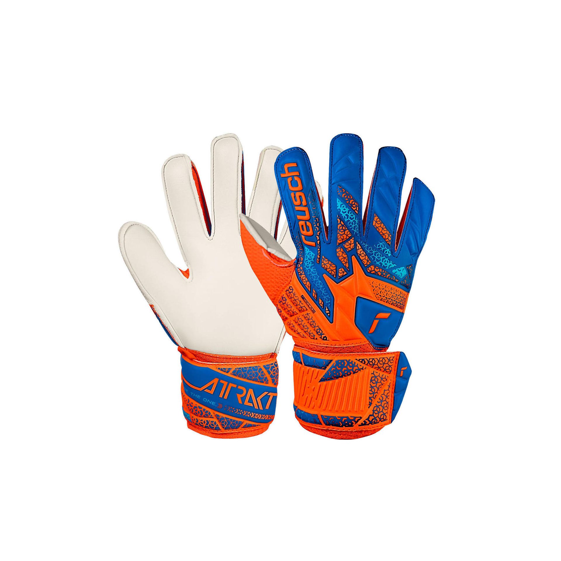 Rękawice bramkarskie Reusch Attrakt Solid Jr 55 72 515 2014 4,5