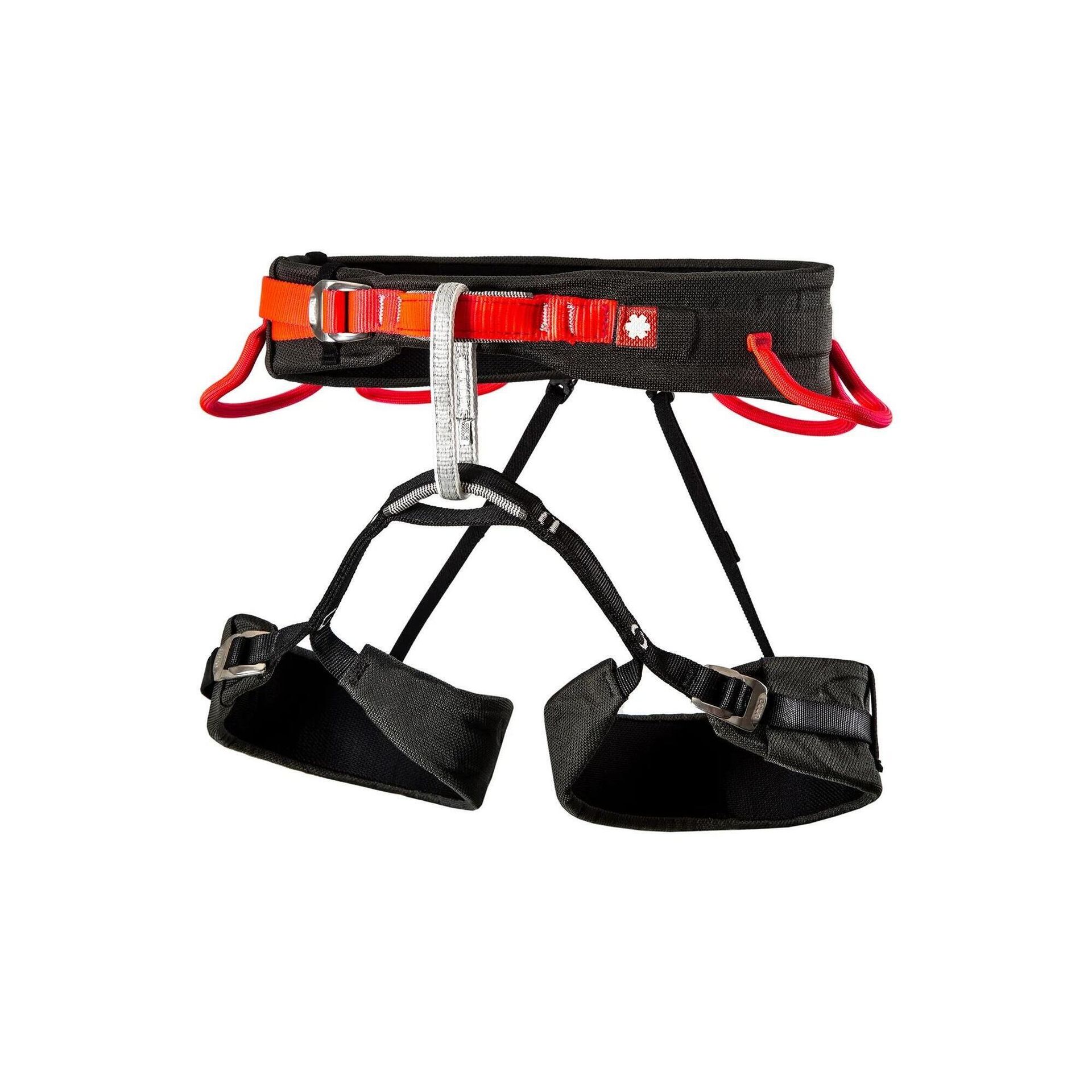 Uprząż wspinaczkowa damska Ocun Levit Lady - black/red