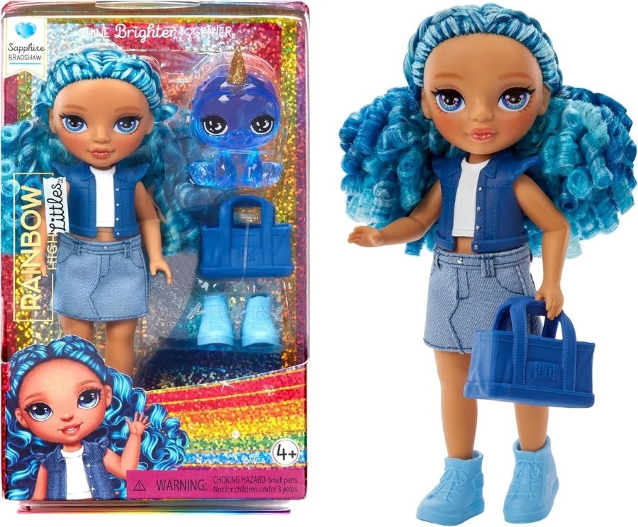 Rainbow High, Littles Dolls, Sapphire, lalka modowa