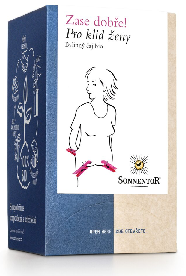 Sonnentor - Dla kobiecego spokoju, herbata w torebkach, ekologiczna, 18 szt.