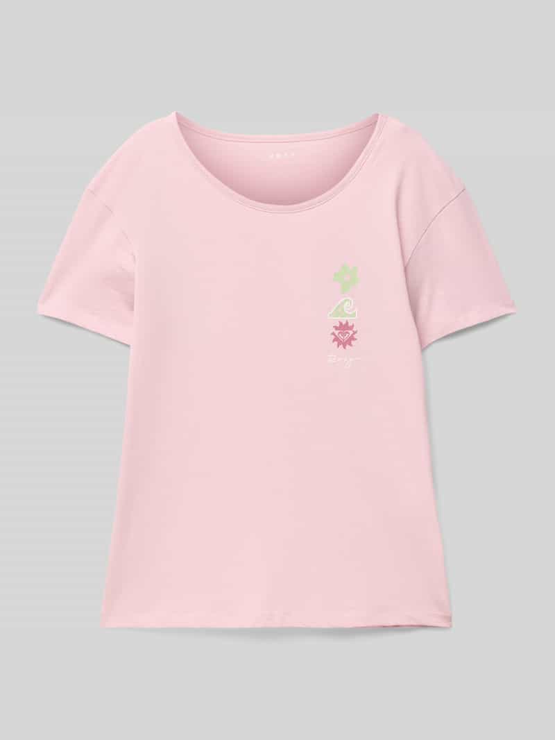 T-shirt z nadrukiem z logo