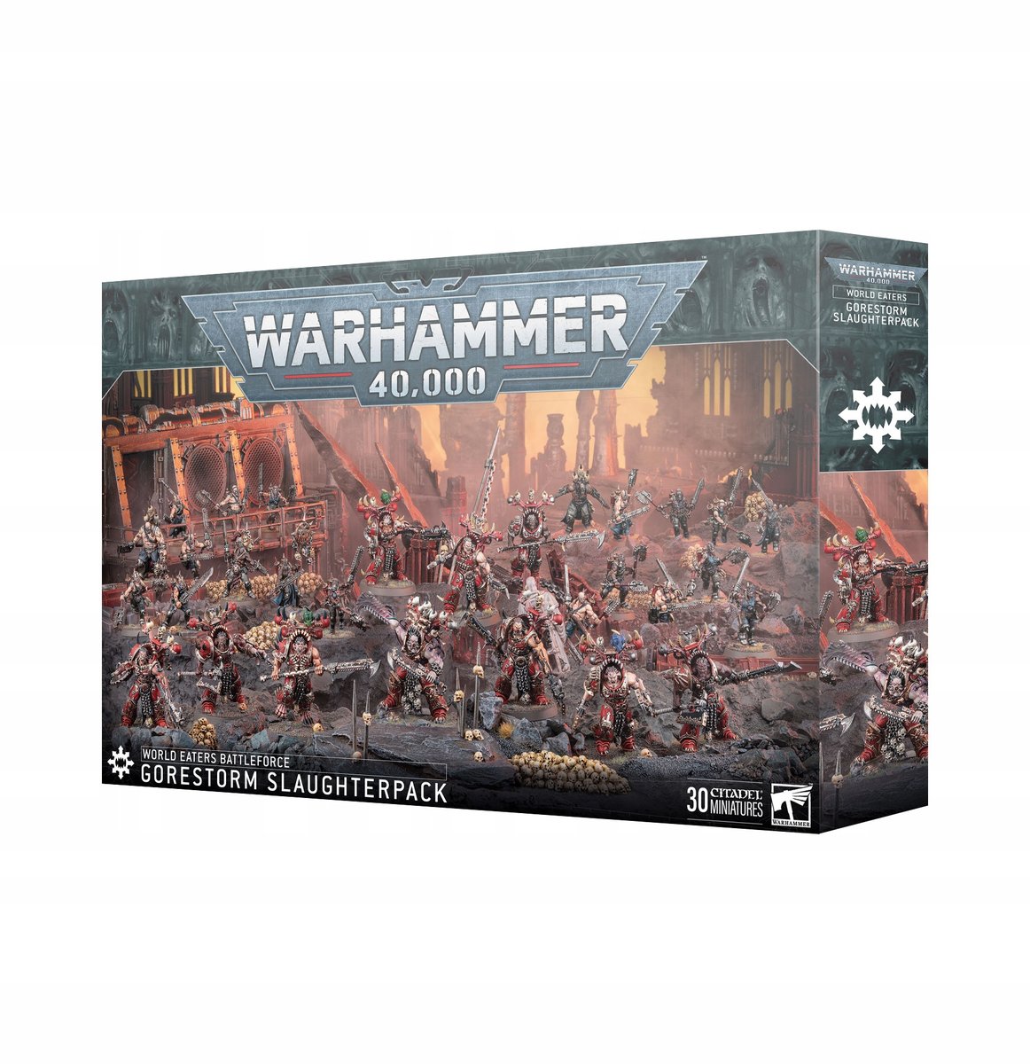 WARHAMMER 40K WORLD EATERS: GORESTORM SLAUGHTERPACK / NOWY