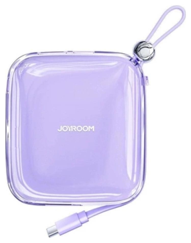 Joyroom JR-L004 10000mAh USB-C USB-A Fioletowy