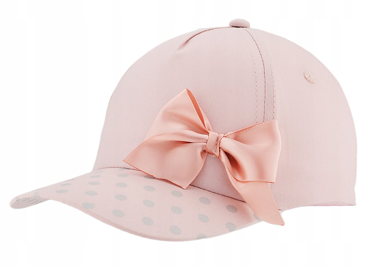 Noviti czapka z daszkiem dziewczęca bejsbolówka dziecięca 50-54 cm