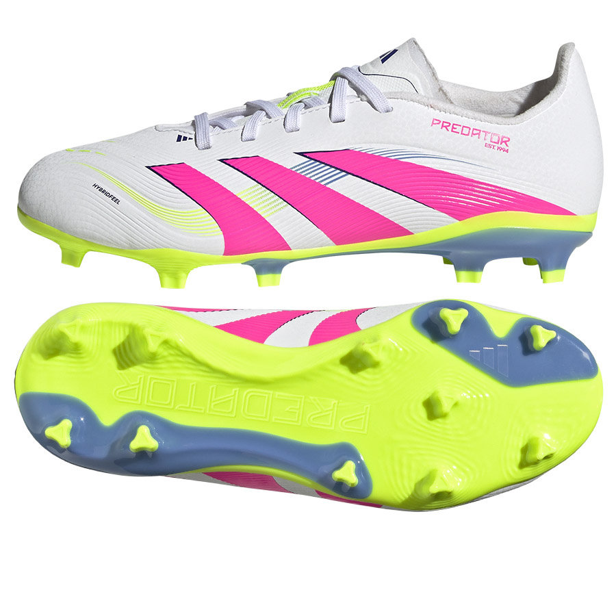 Buty adidas Predator League Jr FG/MG ID3752 biały 37 1/3
