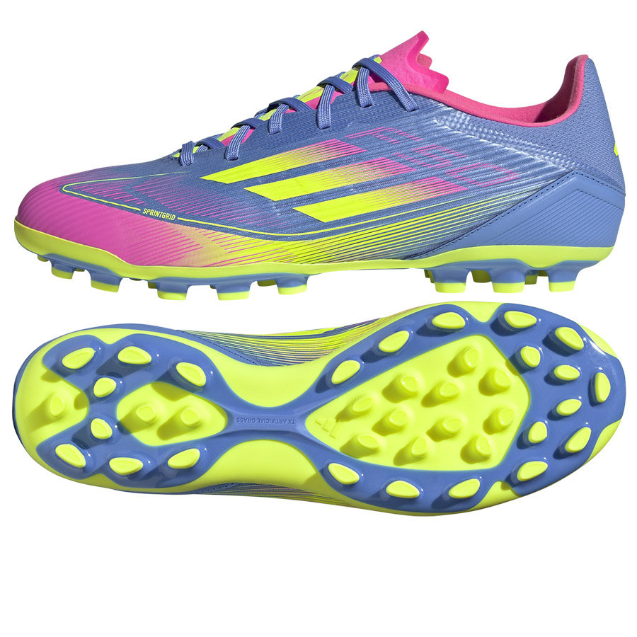 Buty adidas F50 League 2G/3G AG IE1263 niebieski 45 1/3
