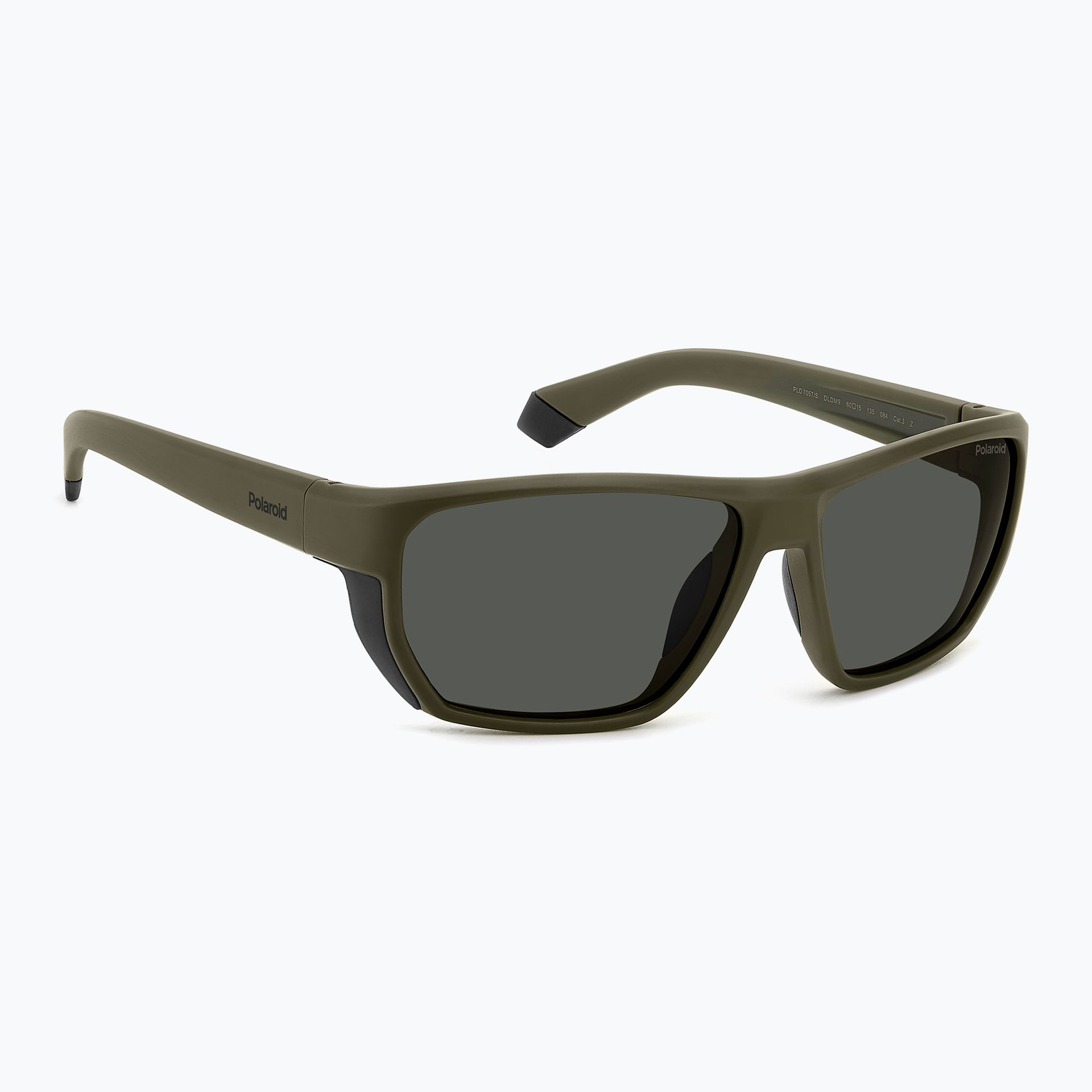 Okulary przeciwsłoneczne męskie Polaroid PLD 7057/S matte green/grey polarized WYSYŁKA W 24H 30 DNI NA ZWROT