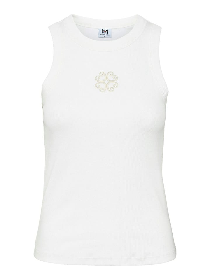 Vero Moda Top w kolorze białym