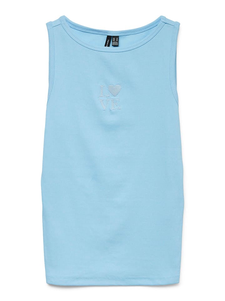 Vero Moda Top w kolorze błękitnym