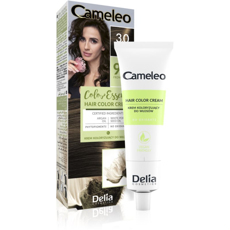 Delia Cameleo Krem koloryzujący do włosów 3.0 Dark Brown 75 g