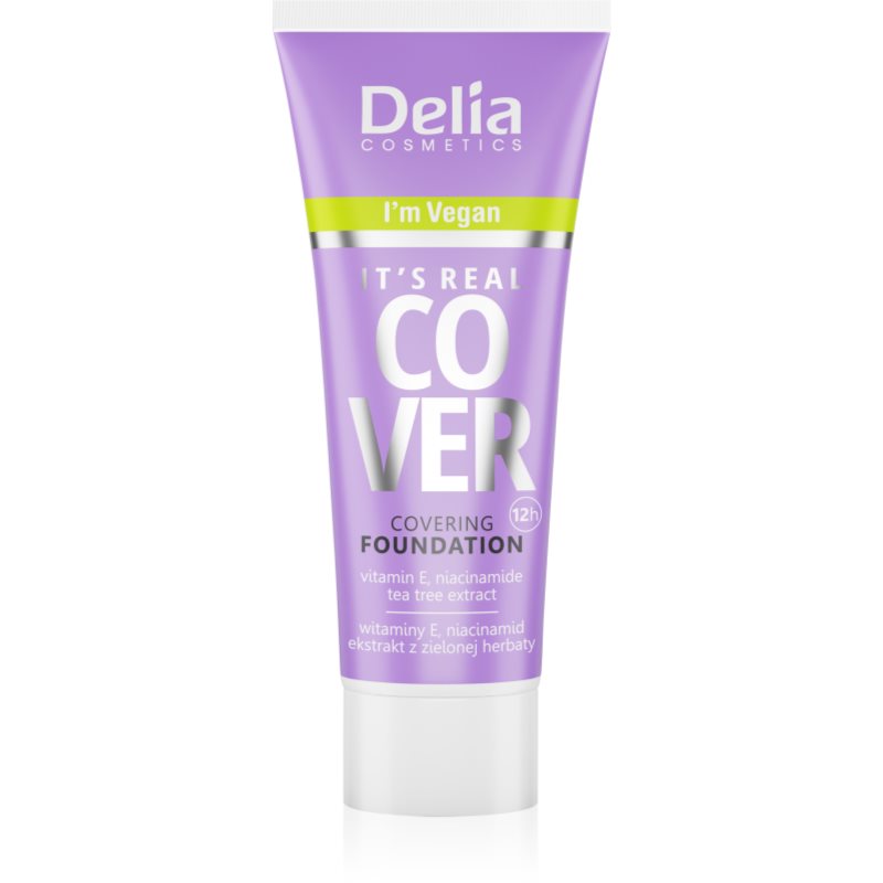 DELIA Real Cover 201 podkład vanille 30ml