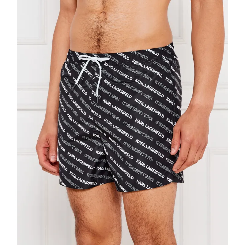 Karl Lagerfeld Szorty kąpielowe Regular Fit
